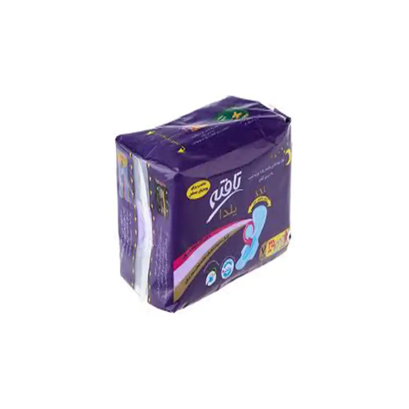 نوار بهداشتی خیلی نازک تافته ویژه شب 7 عددی