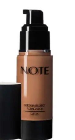 کرم پودر پمپی پروتکت نوت رنگ کاراملی شماره 15