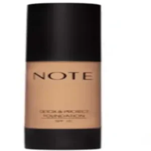 ‫کرم پودر پمپی پروتکت نوت رنگ بژ گرم شماره 14