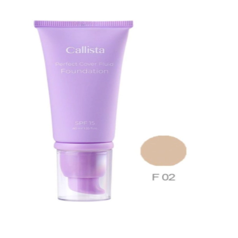 کرم پودر فلوئیدی کالیستا پرفکت کاور شماره F02