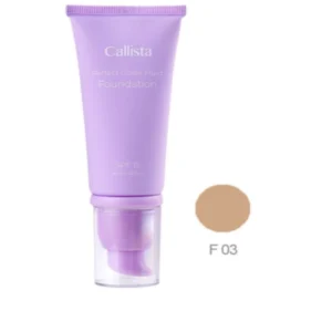 کرم پودر فلوئیدی کالیستا پرفکت کاور شماره F03