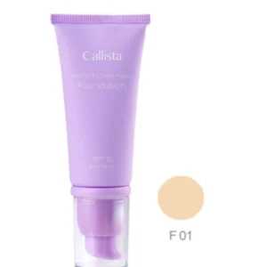 کرم پودر فلوئیدی کالیستا پرفکت کاور شماره F01