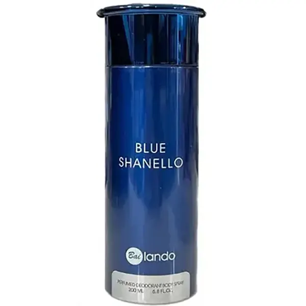 قیمت اسپری بدن مردانه Bailando مدل Blue Shanello