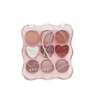 خرید پالت سایه انی لیدی 9 رنگ مدل قلبی کد 01