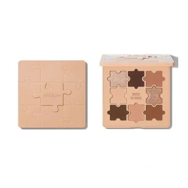 خریذ پالت سایه چشم طرح پازلی شیگلم Hued in Nude