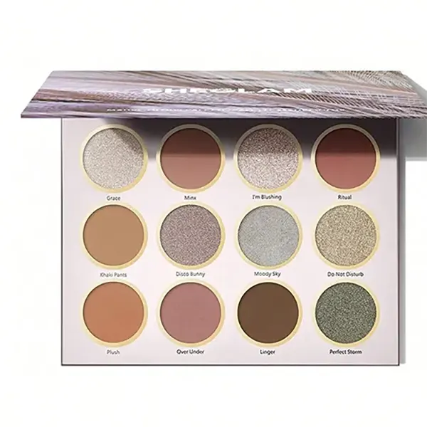 خرید پالت سایه شیگلم 12 عددی رنگ Mauve Olous