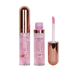 برق لب درخشان ذرات طلای گابرینی