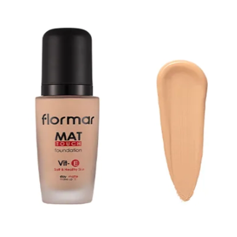 کرم پودر فلورمار مات تاچ رنگ Porcelain Ivory شماره M320