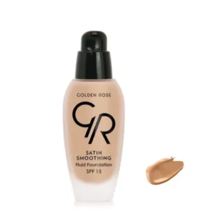 کرم پودر ساتین گلدن رز SPF15 بژ طبیعی کد 35