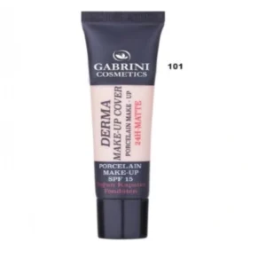 کرم پودر مات گابرینی 24 ساعته Derma شماره 101