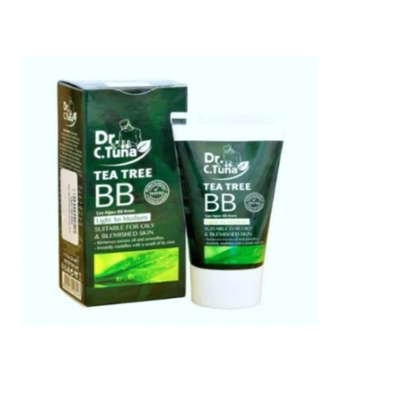 بی بی کرم ارگانیک فارماسی Tea Tree رنگ Light To Medium حجم 50ml