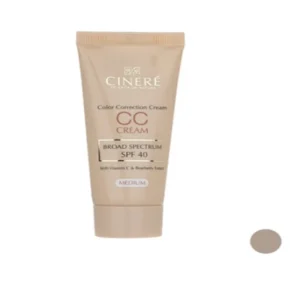 کرم پودر روشن کننده مدیوم سی سی کرم SPF40 سینره