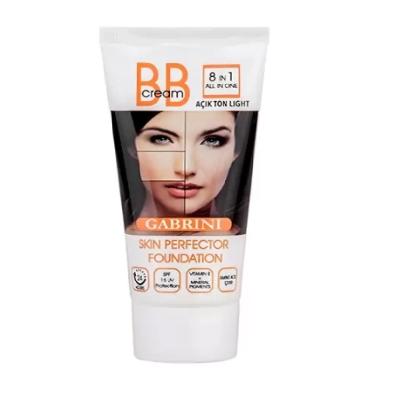 بی بی کرم 8 در 1 گابرینی رنگ light