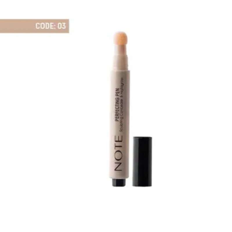 کانسیلر و هایلایتر پمپی پرفکتینگ نوت شماره 03