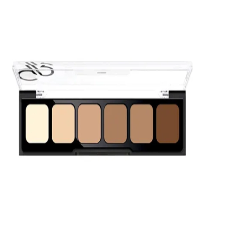 پالت کانسیلر گلدن رز مدل 02 Medium To Dark