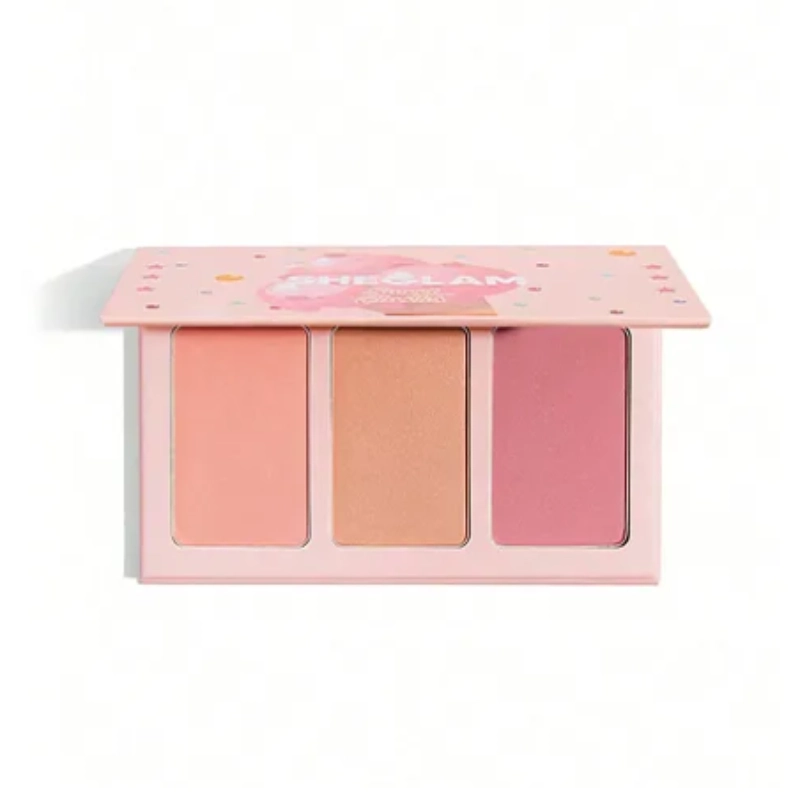 پالت رژ گونه شیگلم سه رنگ انامورد Enamored