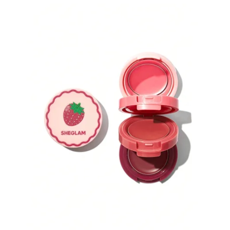 رژ گونه شیگلم طبقاتی رنگ توت فرنگی Strawberry