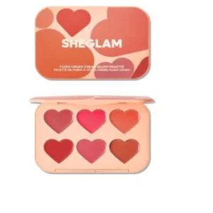 پالت 6 رنگ رژگونه کرمی شیگلم Cottage Core Garden