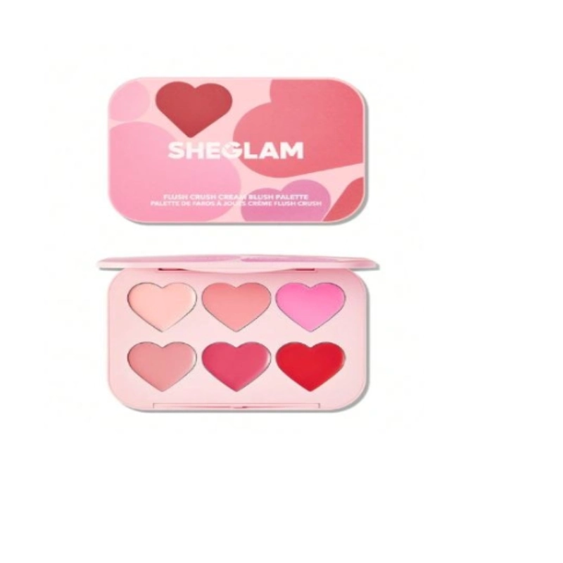 پالت 6 رنگ رژگونه کرمی شیگلم Blushing Bouquet