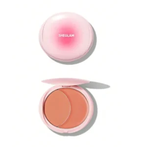 رژ گونه شیگلم مدل کرمی پودری رنگ Peach Juice
