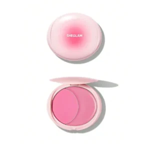 رژ گونه شیگلم مدل کرمی پودری رنگ Pink Sprinkles