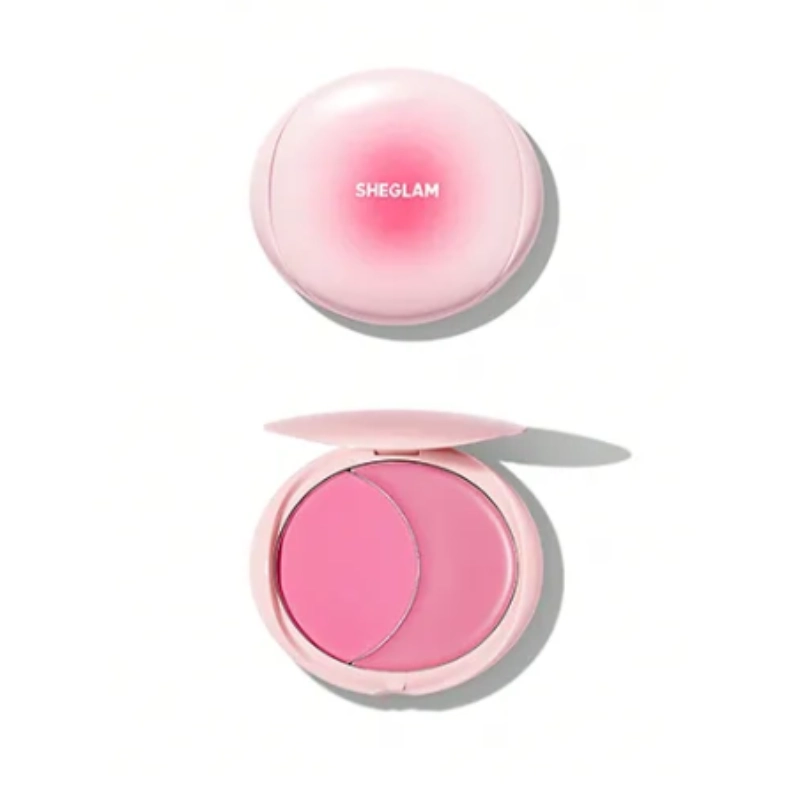 رژ گونه شیگلم مدل کرمی پودری رنگ Pink Sprinkles