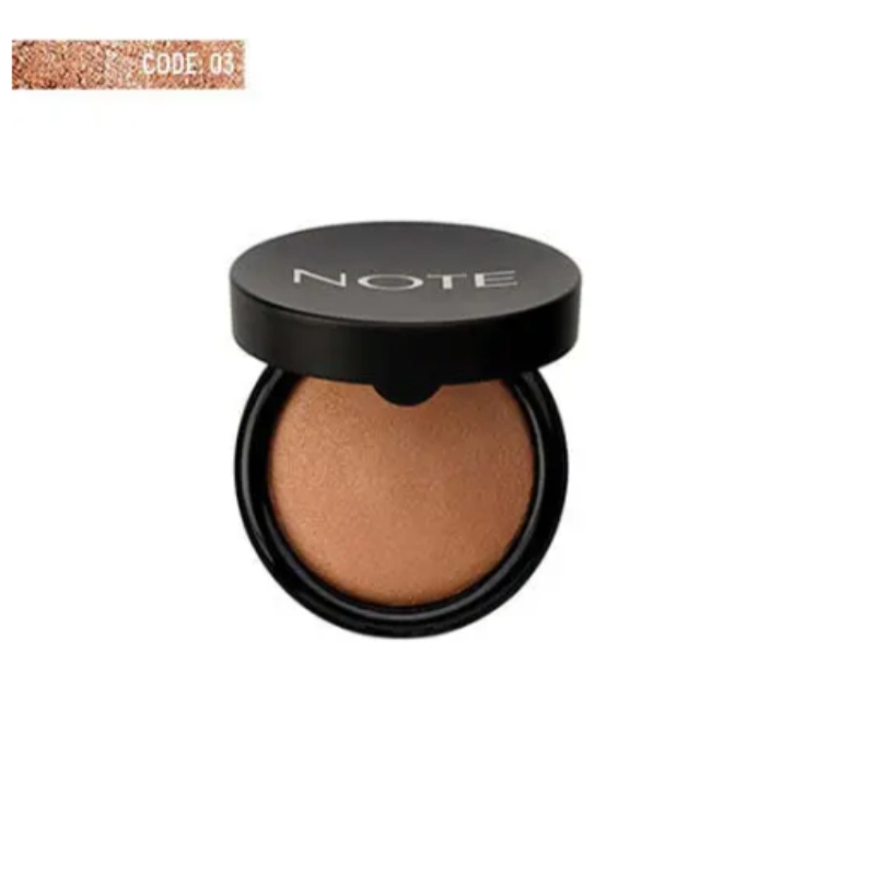 رژ گونه تراکوتا فاقد پارابن نوت شماره 03 رنگ رزگلد