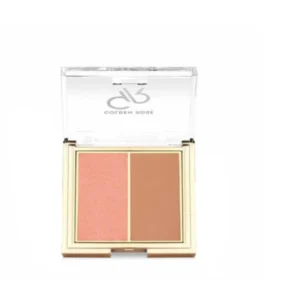 پالت رژ گونه دو رنگ گلدن رز شماره 01