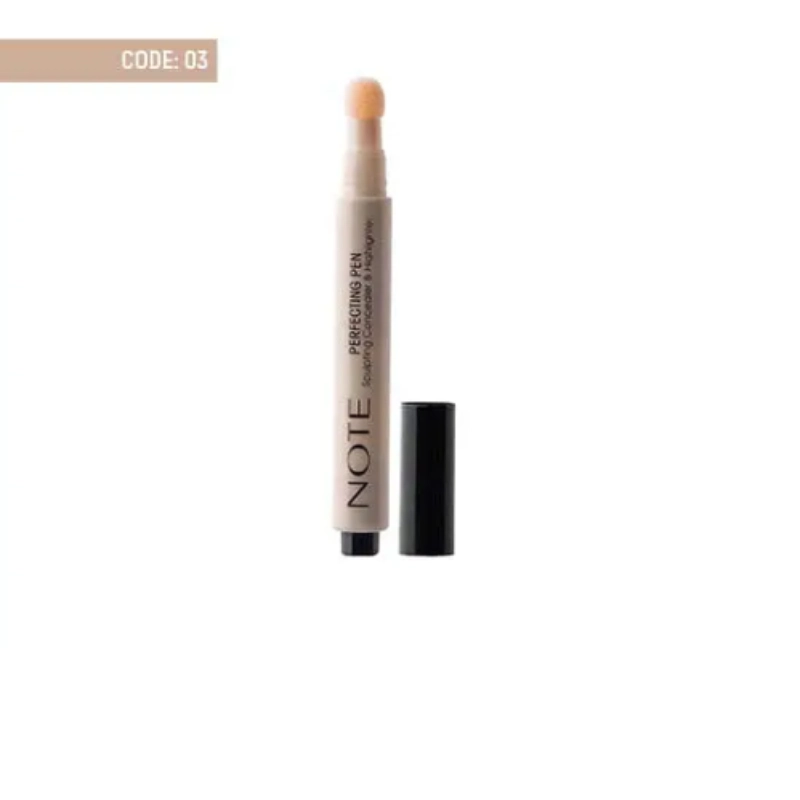 کانسیلر و هایلایتر پمپی پرفکتینگ نوت شماره 03