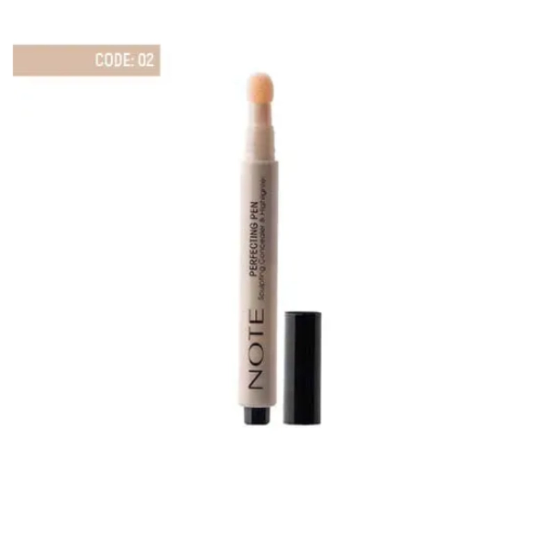 کانسیلر و هایلایتر پمپی پرفکتینگ نوت شماره 02