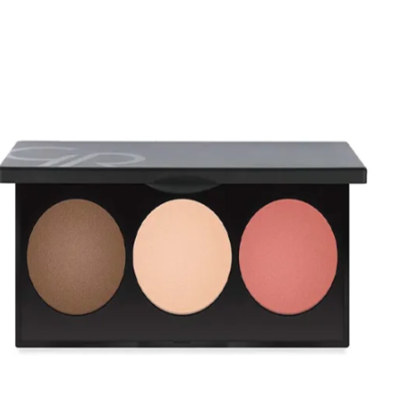 پالت 3 کاره کانتورینگ متالز گلدن رز