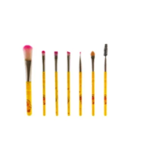 ست براش 7 عددی مدل Sweet Girls رنگ زرد