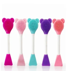 براش ماسک دو طرفه مدل خرسی