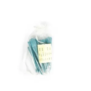 ست براش 10 عددی با کیف توری رنگ آبی