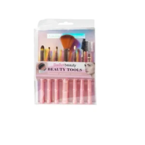 ست براش سوییت بیوتی 7 عددی رنگ صورتی