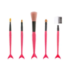 ست براش 5 عددی bozya رنگ صورتی