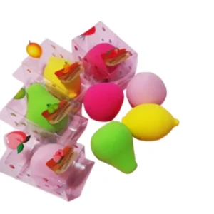 پد آرایشی تخم مرغی میوه رنگ رندوم