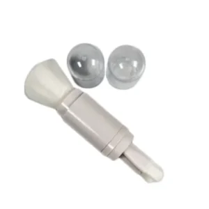 ست براش آرایشی استوانه رنگ سفید 4 عددی