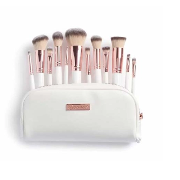 ست براش bh cosmetics کریستال 12 عددی بی اچ سفید