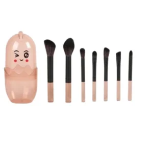 ست براش 7 عددی طرح باکس جوجه رنگ قهوه ای