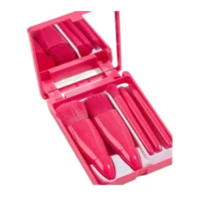 ست براش bh cosmetics جعبه ای مجموعه 5 عددی رنگ سرخابی