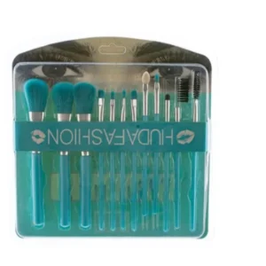 ست براش 12 عددی مدل Huda Fashion رنگ آبی