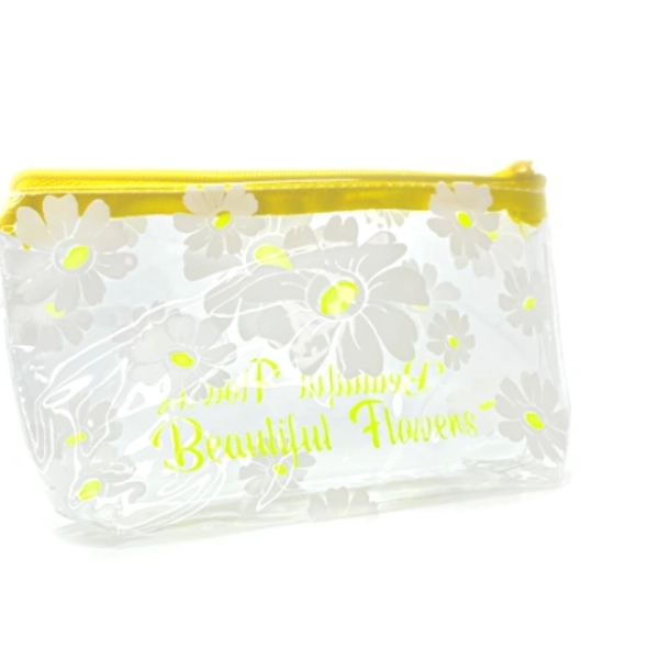 کیف آرایشی beautifull fowers رنگ زرد