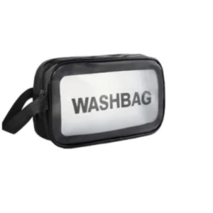 کیف لوازم آرایش زنانه واش بگ مشکی