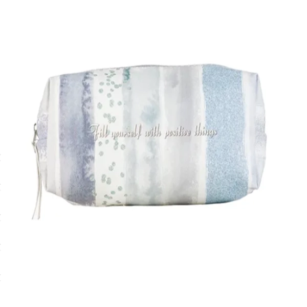 کیف آرایشی مکعبی زیبت میراکل آبی طوسی