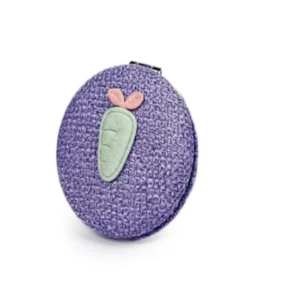 آینه آرایشی جیبی کنفی بنفش