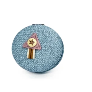 آینه آرایشی جیبی کنفی آبی