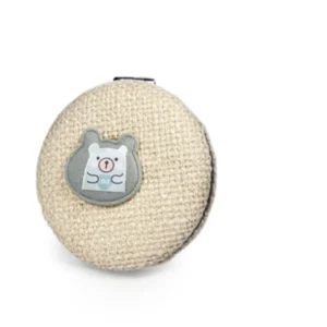 آینه آرایشی جیبی کنفی سفید