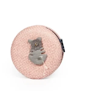 آینه آرایشی جیبی کنفی صورتی