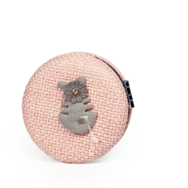 آینه آرایشی جیبی کنفی صورتی